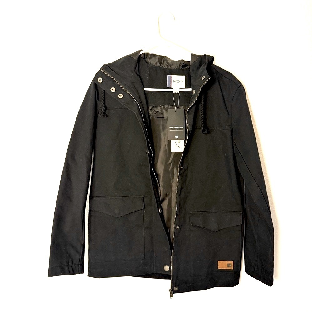 Roxy / Women’s Black Raincoat